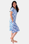 Sweetmoon Long T Shirt Nightdress - Blue — thumbnail 3